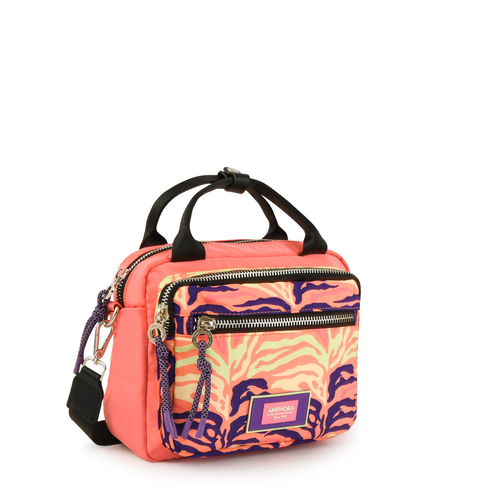 April Shoulder Bag Medium Coral