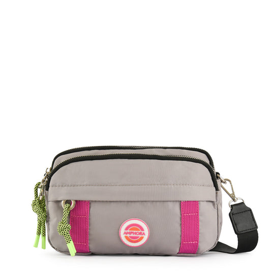 Adabella Small Gray Crossbody Wallet