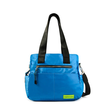 Wallet Two Handles Three medium turquoise adelina divisions