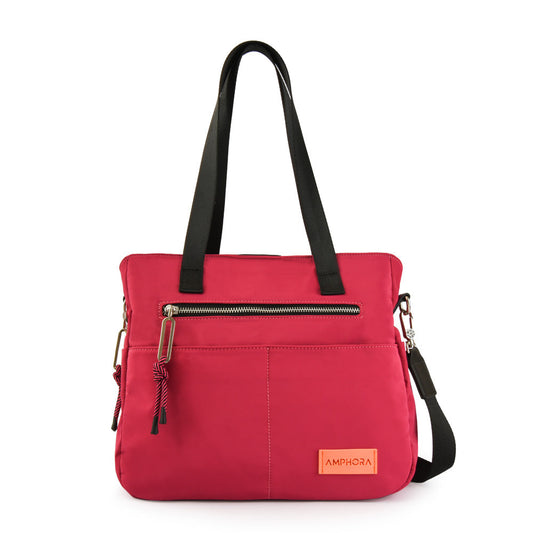 Wallet Two Handles Three divisions adelina medium fuchsia