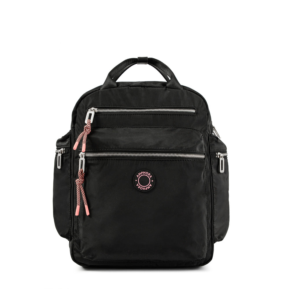 Large Black Alejandrina Backpack