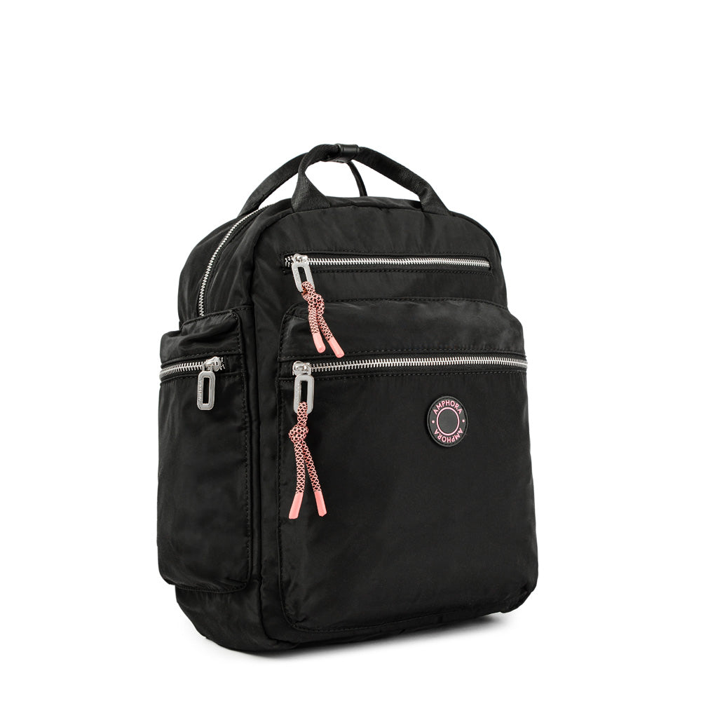 Large Black Alejandrina Backpack