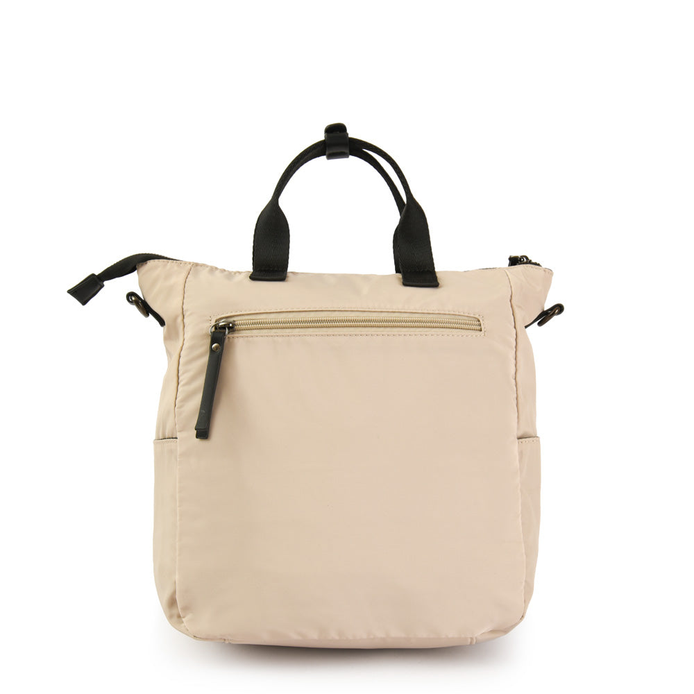 Ana Luisa Medium Beige Shoulder Bag