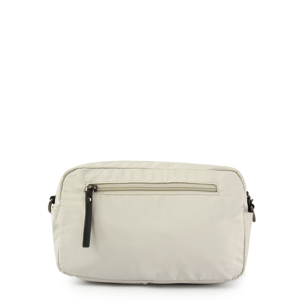 Ana Luisa Small Gray Shoulder Bag