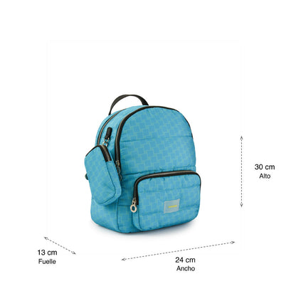 Anette medium turquoise backpack