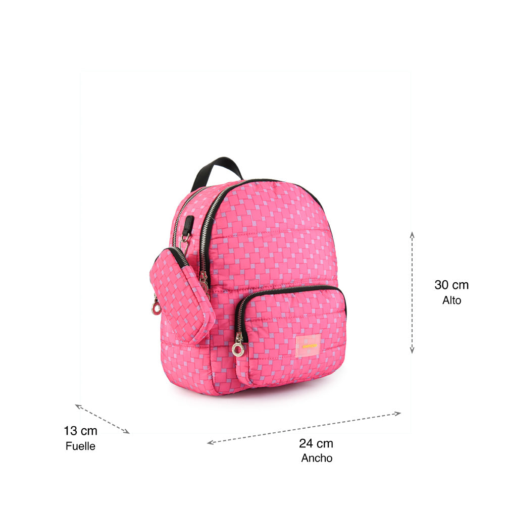 Anette medium fuchsia backpack