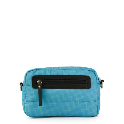 Anette small turquoise crossbody bag