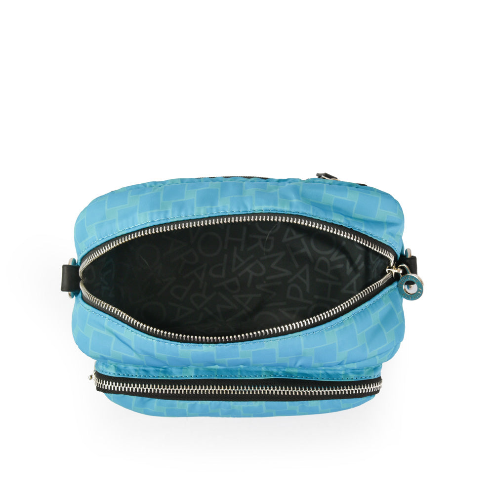 Anette small turquoise crossbody bag