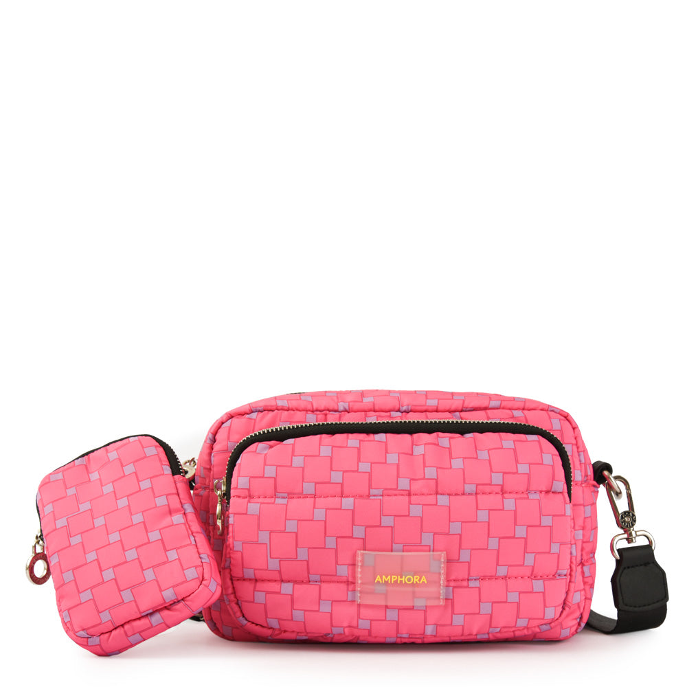 Anette Small Fuchsia Crossbody Bag