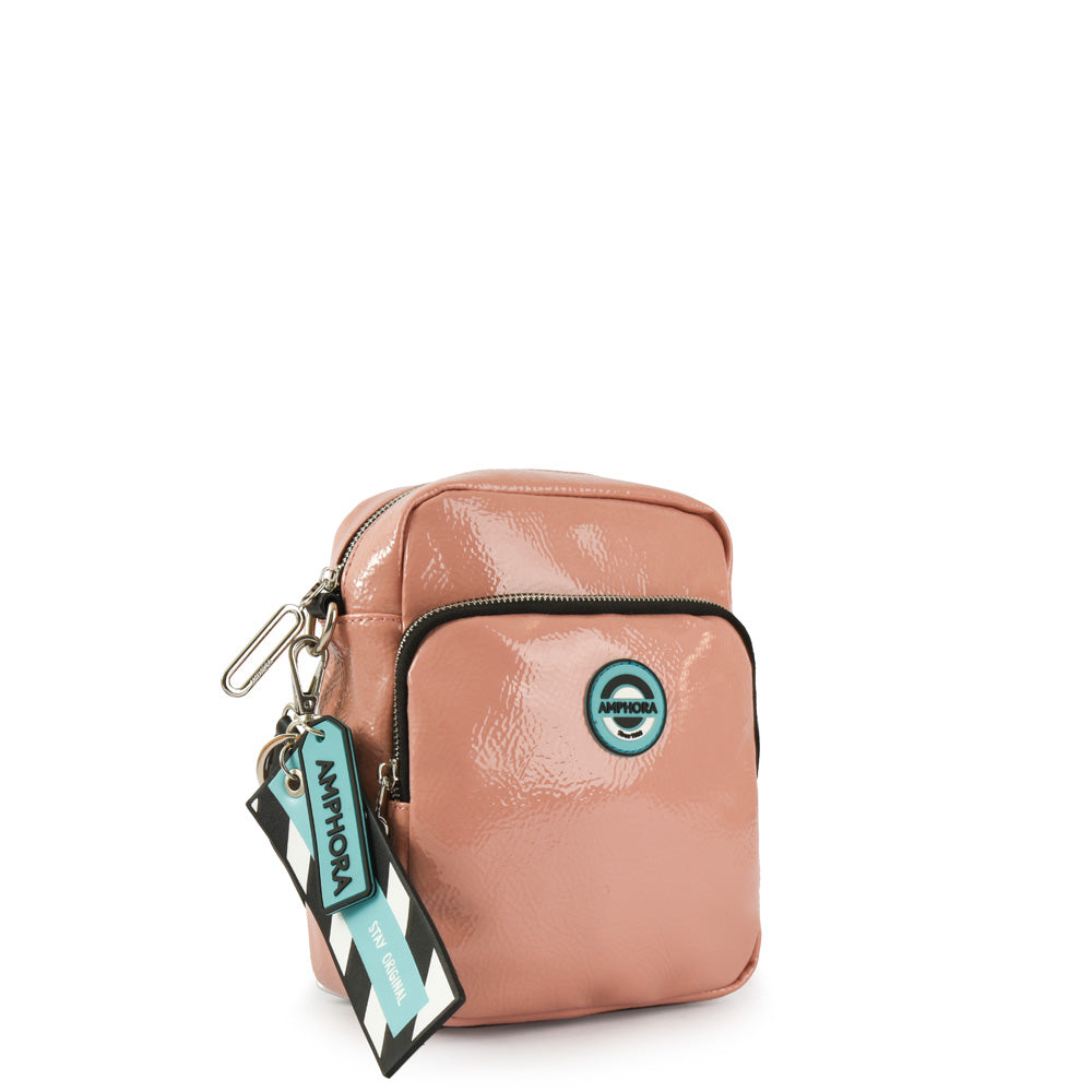 Anne-Claire Small Crossbody Bag Old Pink