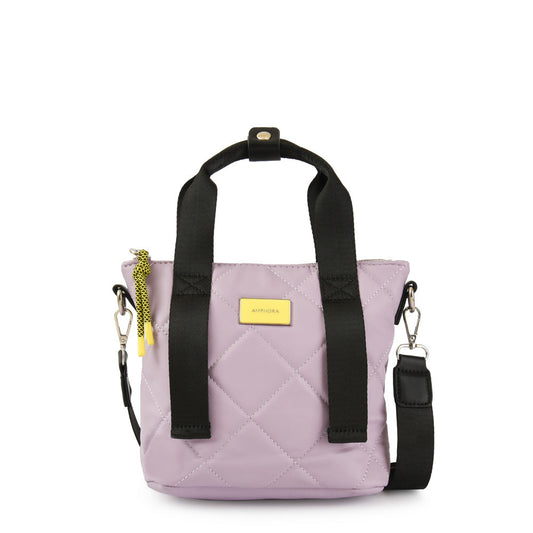 Large lilac Ariatna crossbody bag