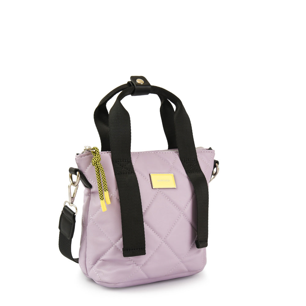 Large lilac Ariatna crossbody bag