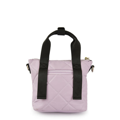 Large lilac Ariatna crossbody bag