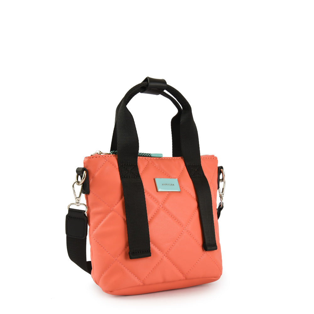 Ariatna Large Coral Shoulder Bag