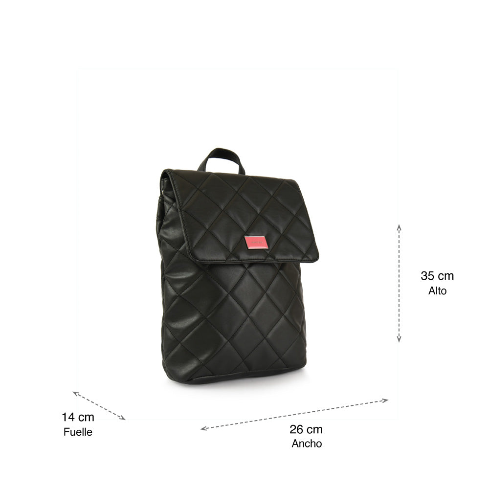 Medium black Ariatna backpack