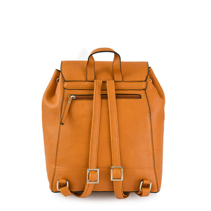 Arwen camel small lid backpack