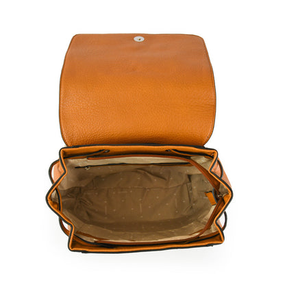 Arwen camel small lid backpack