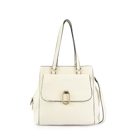 Wallet Two Handles Three divisions Large Arwen White