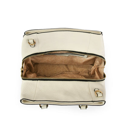 Wallet Two Handles Three divisions Large Arwen White