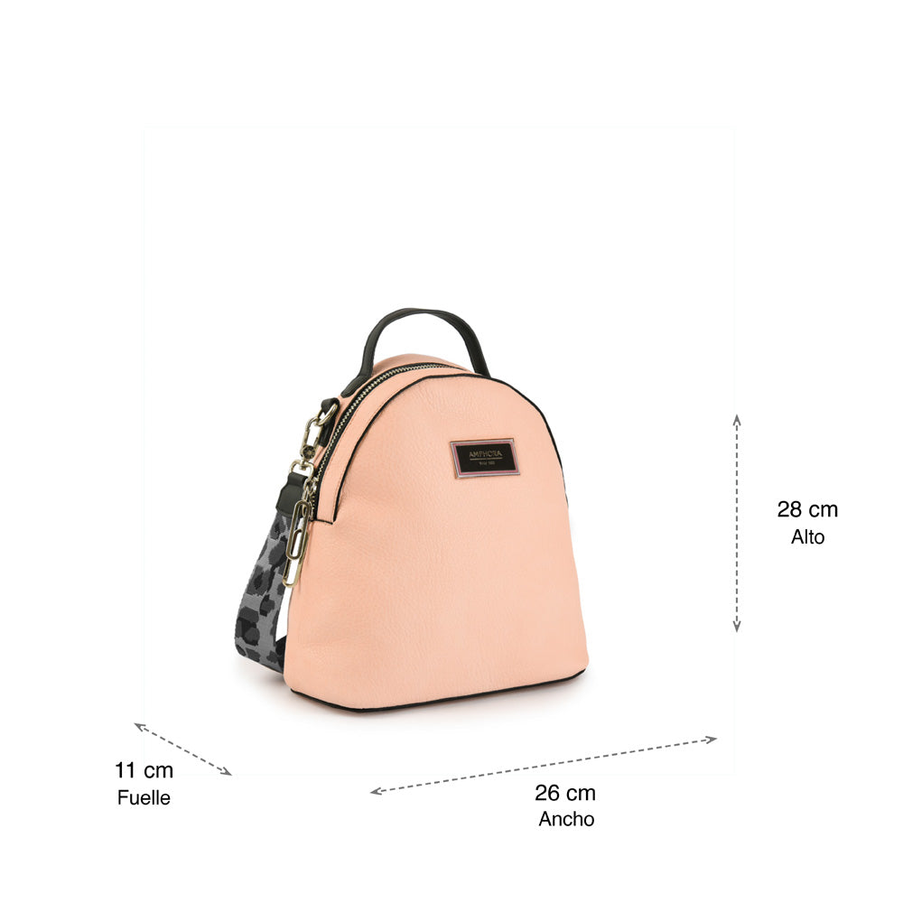 Small pink Becky backpack