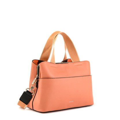 Wallet Two Handles Three divisions Small Berdine Coral