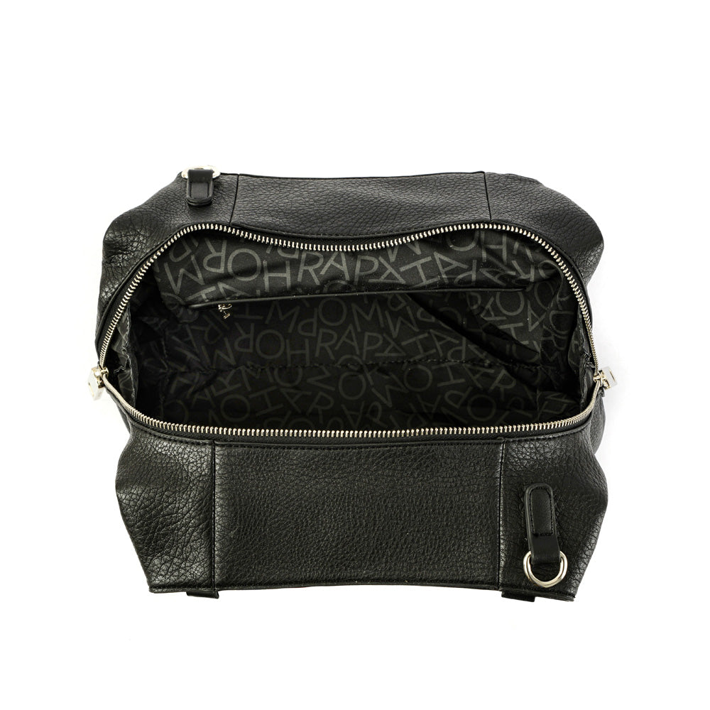 Wallet Two Handles Three divisions Medium Bremen Black