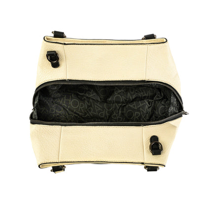 Wallet Two Handles Three divisions Medium Bremen White Raw