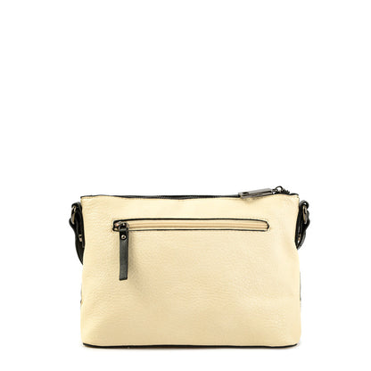 Bremen Medium Crossbody Bag White Raw