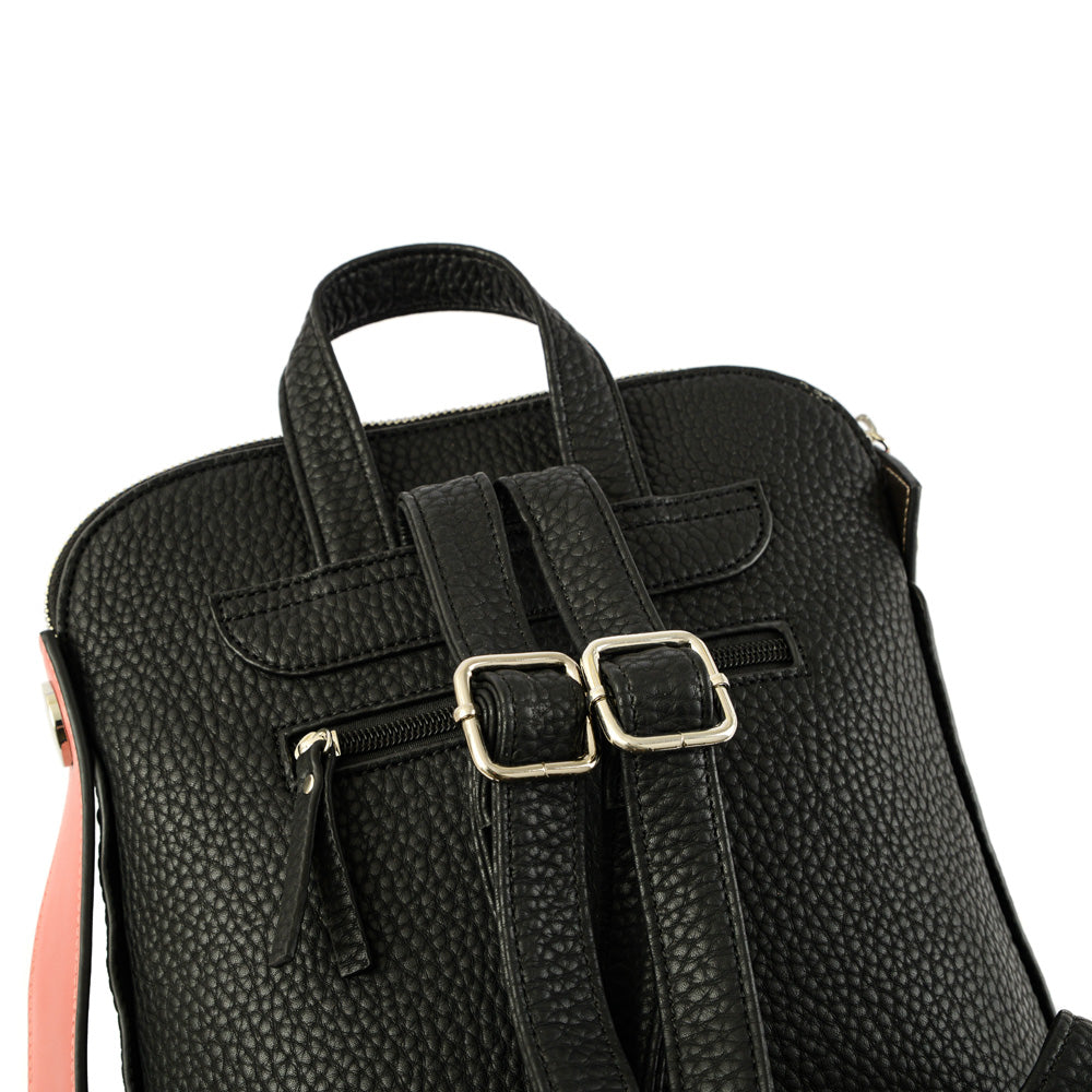 Brenda small black backpack