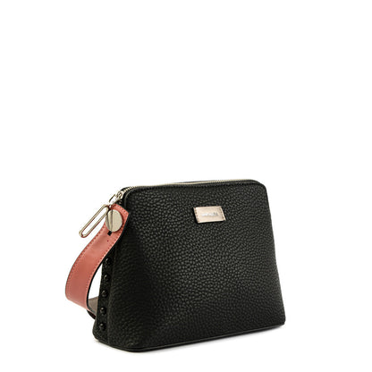 Brenda Black Small Crossbody Wallet