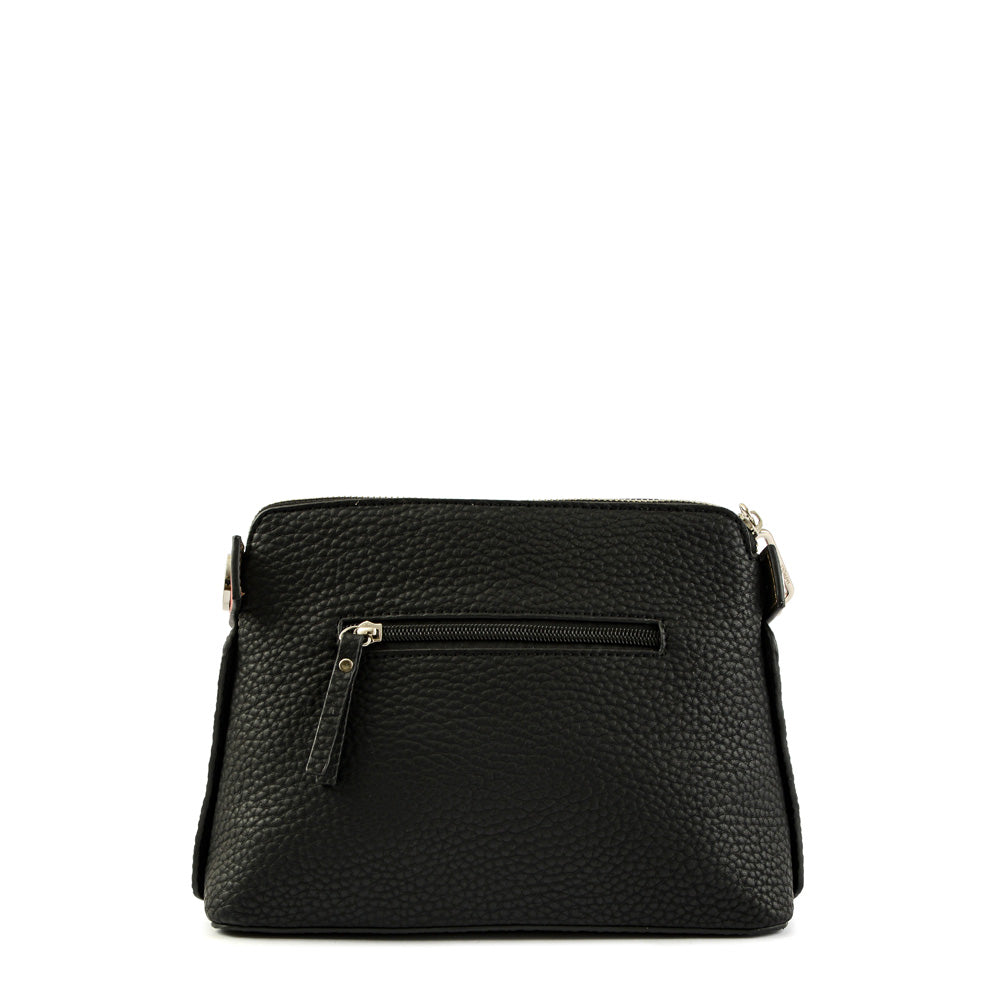 Brenda Black Small Crossbody Wallet