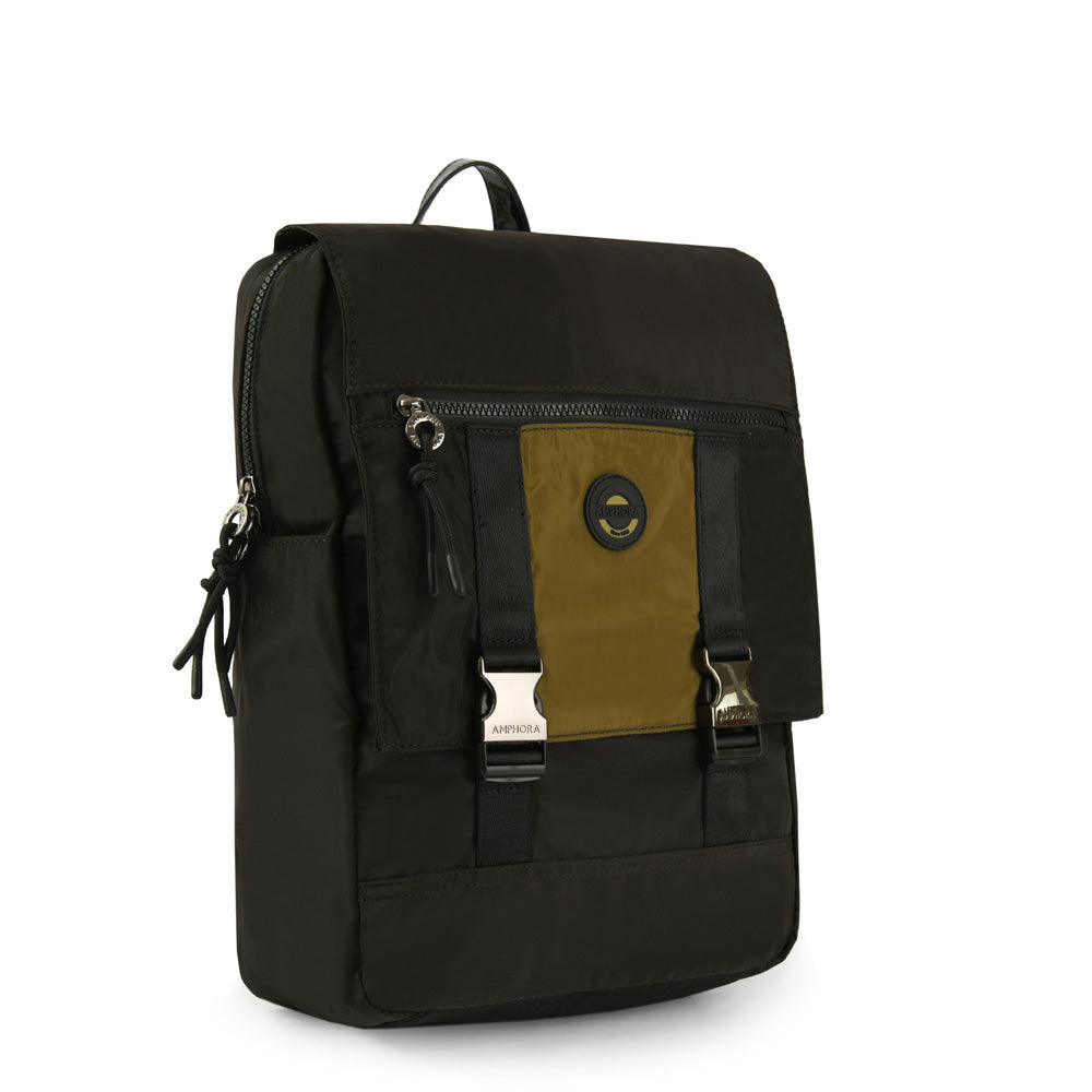 Brett Black Large Notebook Backpack