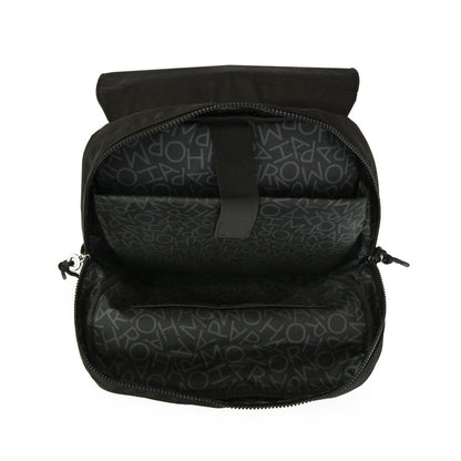 Brett Black Large Notebook Backpack