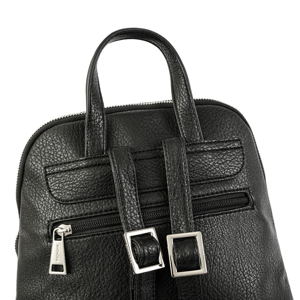 Britta black medium backpack