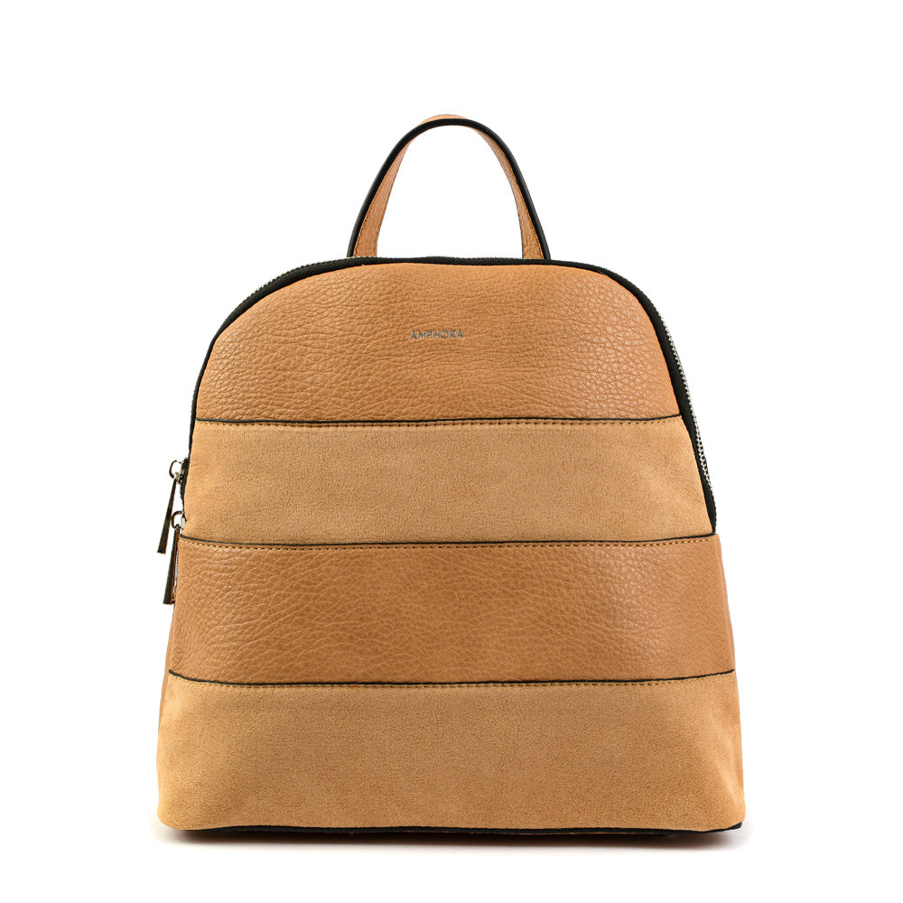 Britta camel medium backpack