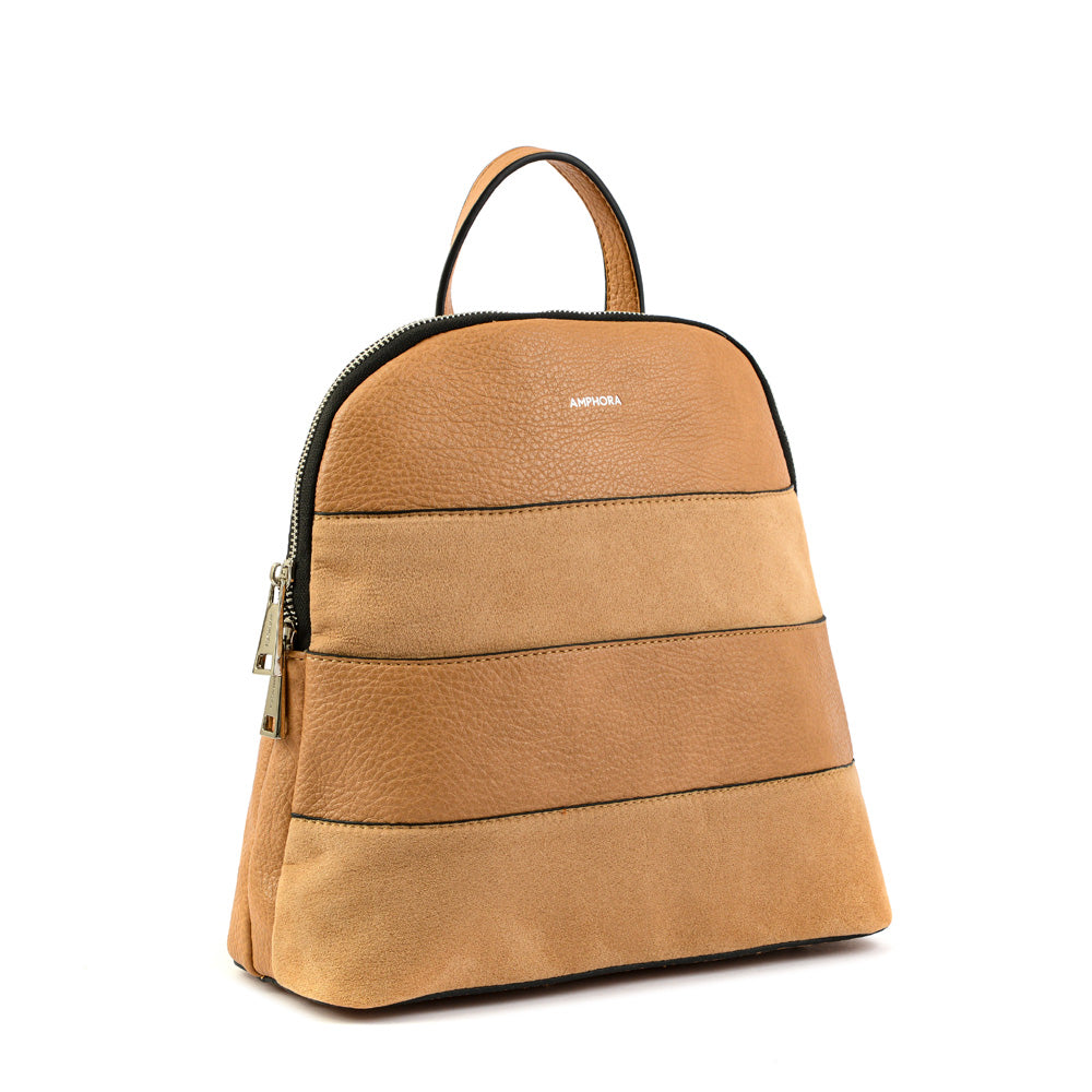 Britta camel medium backpack