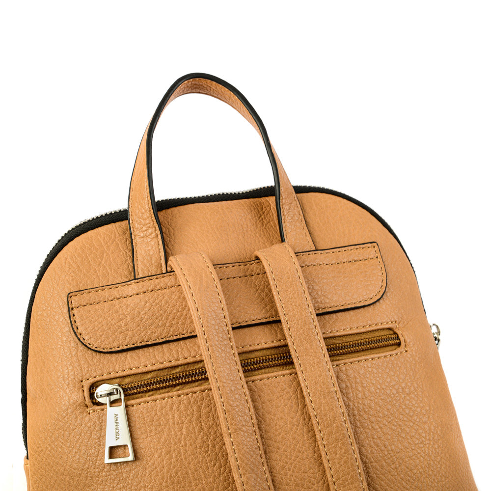 Britta camel medium backpack