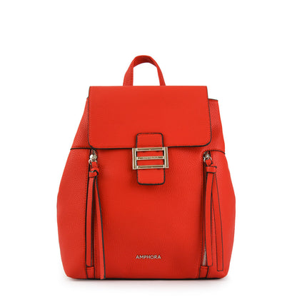 Calysta red medium lid backpack