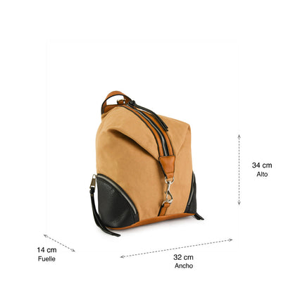 Celina camel medium backpack