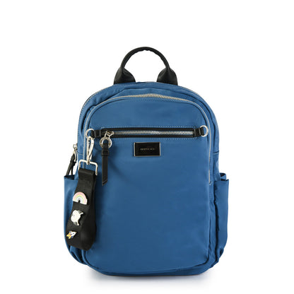 Charlene Blue Medium Backpack