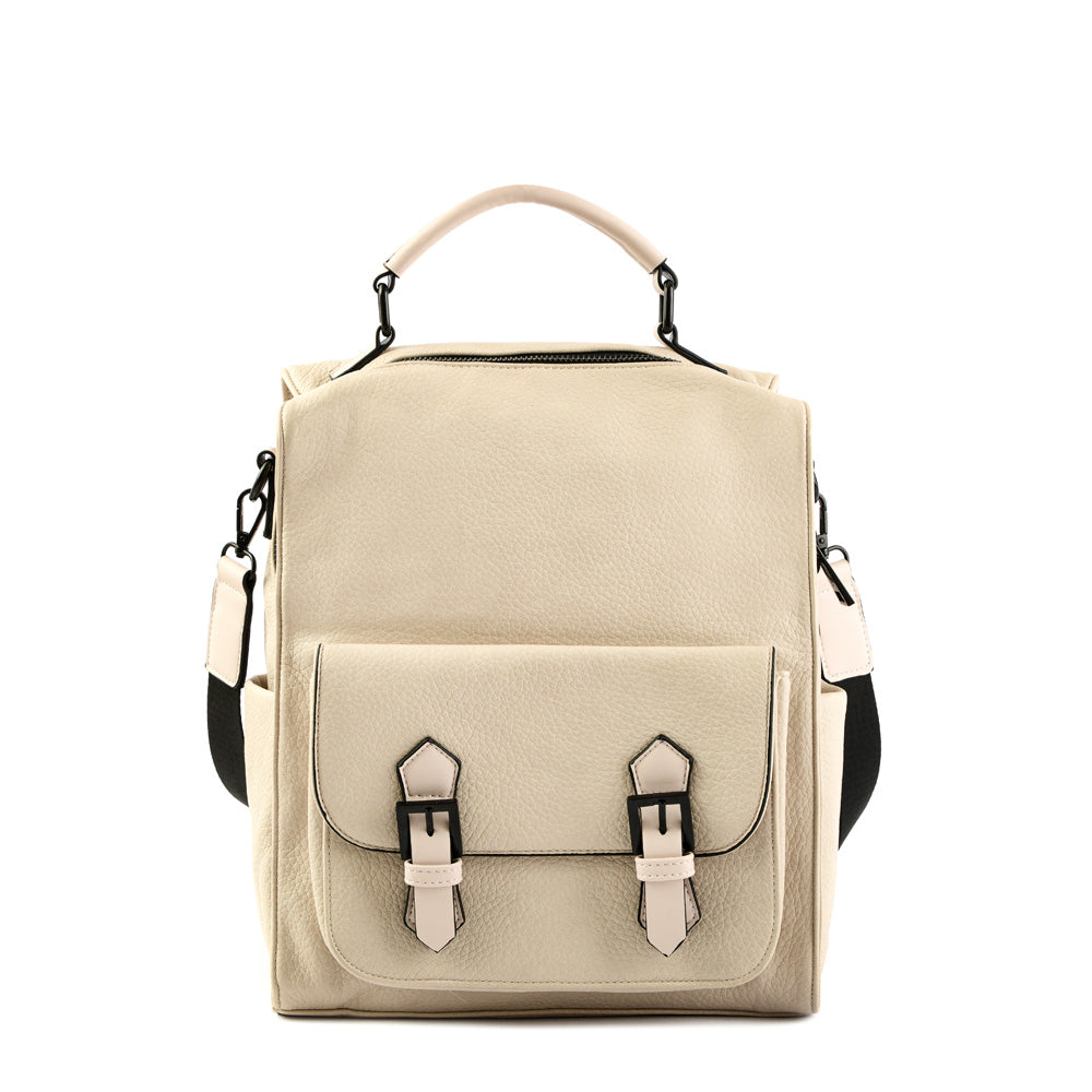 Medium Chenoa Raw White Backpack