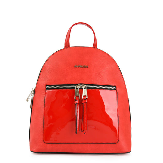Tomato red Collin medium backpack