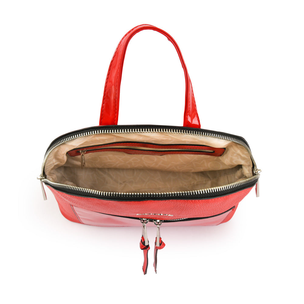 Tomato red Collin medium backpack