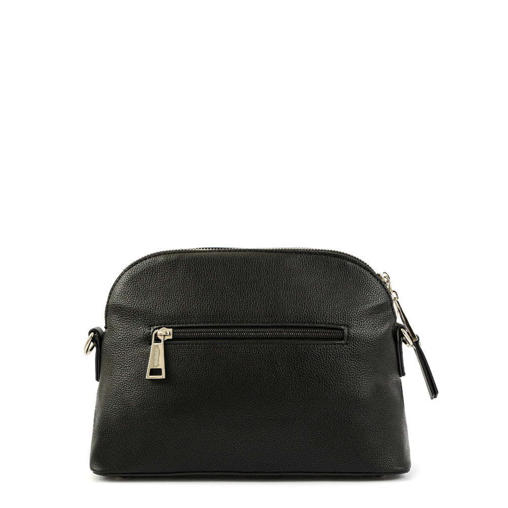Small black corinne crossbody bag