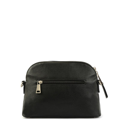 Small black corinne crossbody bag