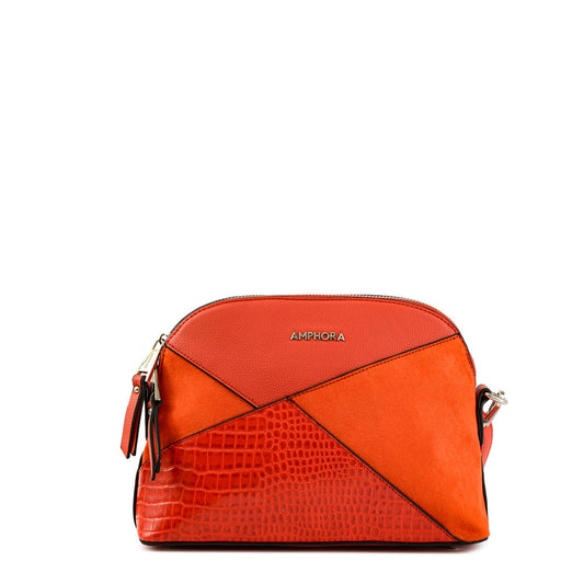 Small Corinne Shoulder Bag Tomato Red