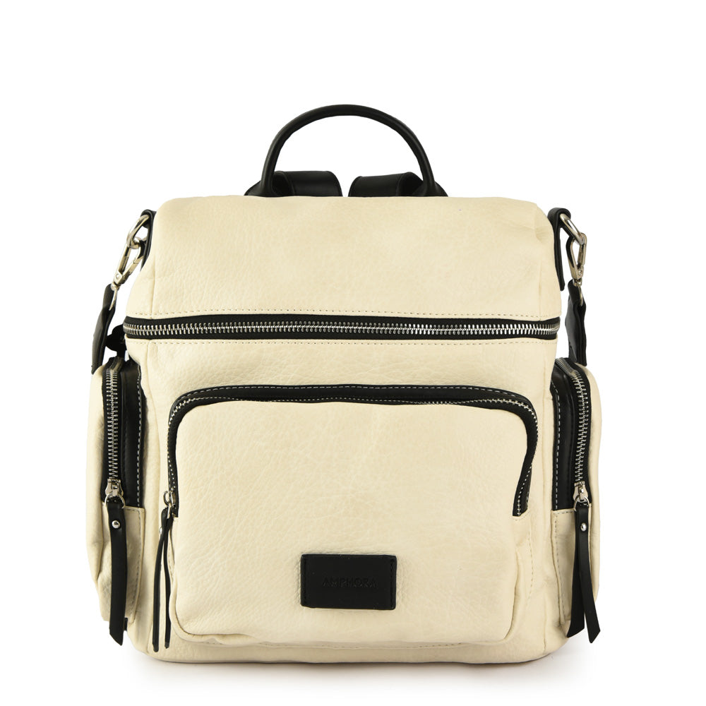 Polinne Medium Backpack Raw White