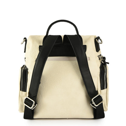 Polinne Medium Backpack Raw White