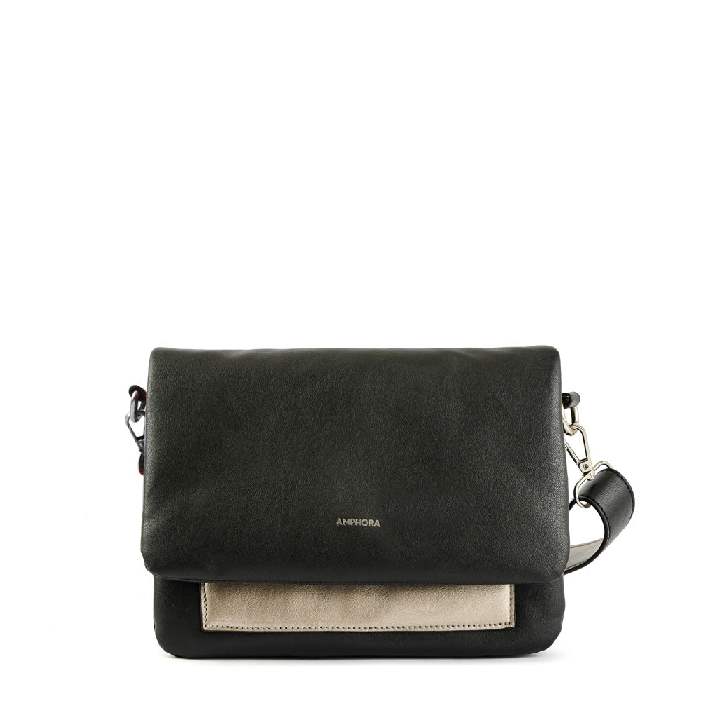 Arieli medium black crossbody wallet