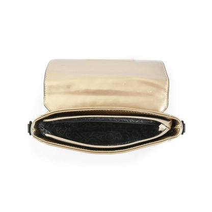 Medium Dark Gold Araki Crossbody Wallet